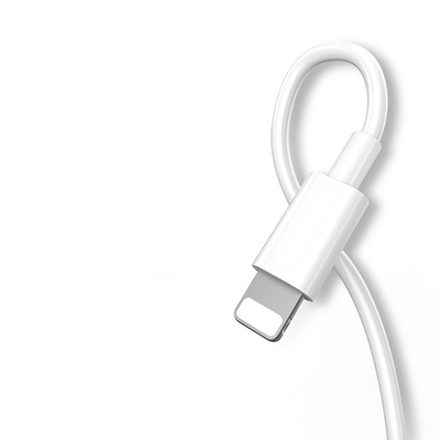 আইফোন ফাস্ট চার্জিংয়ের জন্য OEM ODM PVC USB চার্জিং ডেটা কেবল 2.4A