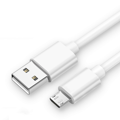 পিভিসি কভার মাইক্রো USB চার্জিং ক্যাবল কর্ড 1M 2.4A বহুমুখী