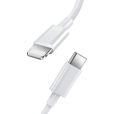 পিভিসি জ্যাকেট সহ 3Ft দৈর্ঘ্যের USB চার্জিং ডেটা কেবল ইউএসবি 3.1 ইউএসবি সি থেকে সি সাদা রঙ