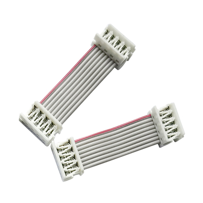 UL2651 ফ্ল্যাট রিবন কেবল 15cm দৈর্ঘ্য 2.54mm 1.27mm পিচ ধূসর রঙ