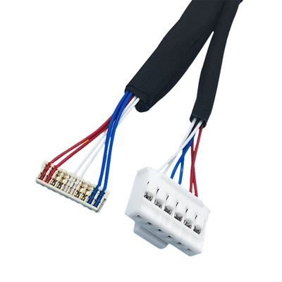 JST SSR IDC সংযোগকারী সহ 1.0mm পিচ IDC ওয়্যার হারনেস AWG30 গেজ