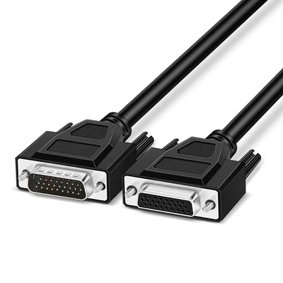 DB9 DB15 DB25 D সাব কানেক্টর সহ পুরুষ থেকে পুরুষ প্লাগ Rs232 সিরিয়াল কেবল 3ft