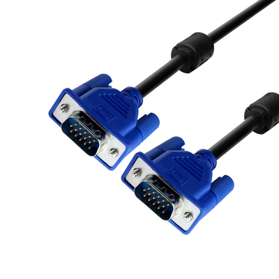 DB9 DB15 DB25 D সাব কানেক্টর সহ পুরুষ থেকে পুরুষ প্লাগ Rs232 সিরিয়াল কেবল 3ft