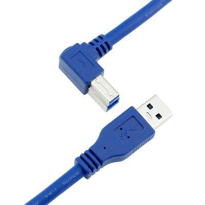 4Ft হাই স্পিড 3.0 USB প্রিন্টার কেবল, কম্পিউটার মাদারবোর্ডের জন্য হার্ড ডিস্ক USB কেবল