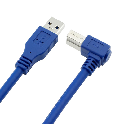 4Ft হাই স্পিড 3.0 USB প্রিন্টার কেবল, কম্পিউটার মাদারবোর্ডের জন্য হার্ড ডিস্ক USB কেবল