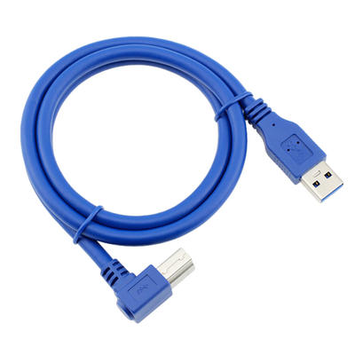4Ft হাই স্পিড 3.0 USB প্রিন্টার কেবল, কম্পিউটার মাদারবোর্ডের জন্য হার্ড ডিস্ক USB কেবল
