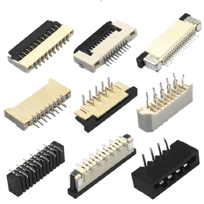 0.5mm 0.8mm 1.0mm পিচ সহ SMT ZIF DIP 40 পিন FFC সংযোগকারী