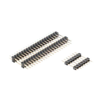 গোল্ড ফ্ল্যাশ পিসিবি সংযোগকারী ২.০ মিমি পিচ থ্রু হোল পিন হেডার ২.৫৪ মিমি পিচ পুরুষ