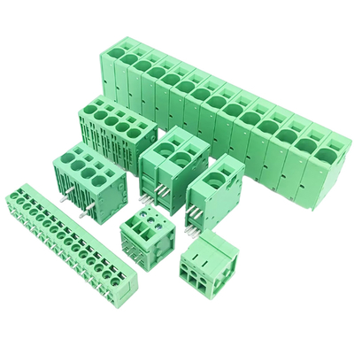 প্লাগযোগ্য স্ক্রু টার্মিনাল ব্লক 3.5mm/3.81mm/5.0mm/5.08mm/7.5mm/7.62mm পিচ বাধা টার্মিনাল ব্লক
