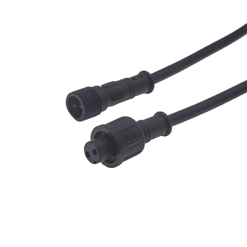 LED লাইট স্ট্রিপের জন্য PVC M11 জলরোধী তারের সমাবেশ 2 পিন 3 পিন 4 পিন