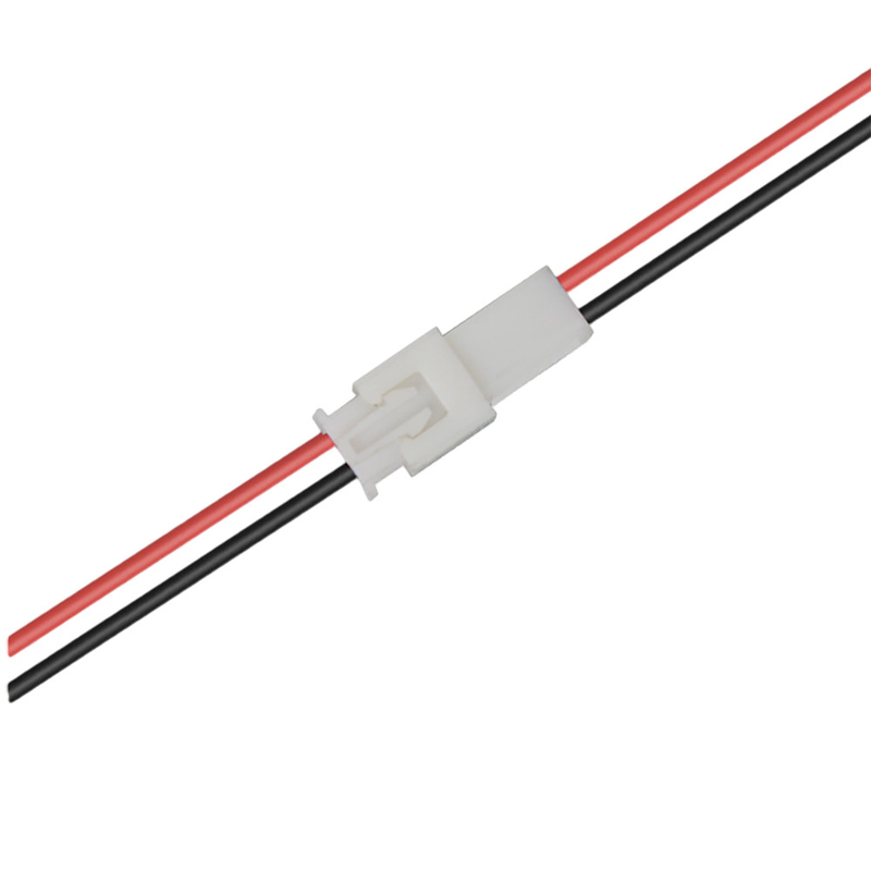 2.0mm পিচ পিএইচ সংযোগকারী বিশুদ্ধ কপার উপাদান সহ 200mm দৈর্ঘ্যের তারের তারের সমাবেশ