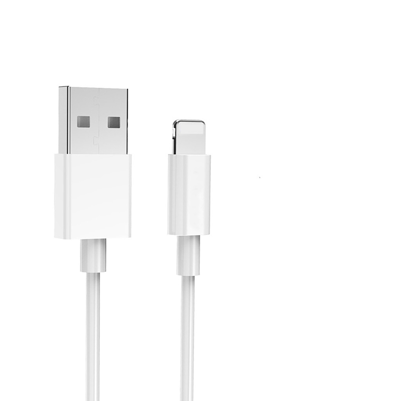 আইফোন ফাস্ট চার্জিংয়ের জন্য OEM ODM PVC USB চার্জিং ডেটা কেবল 2.4A