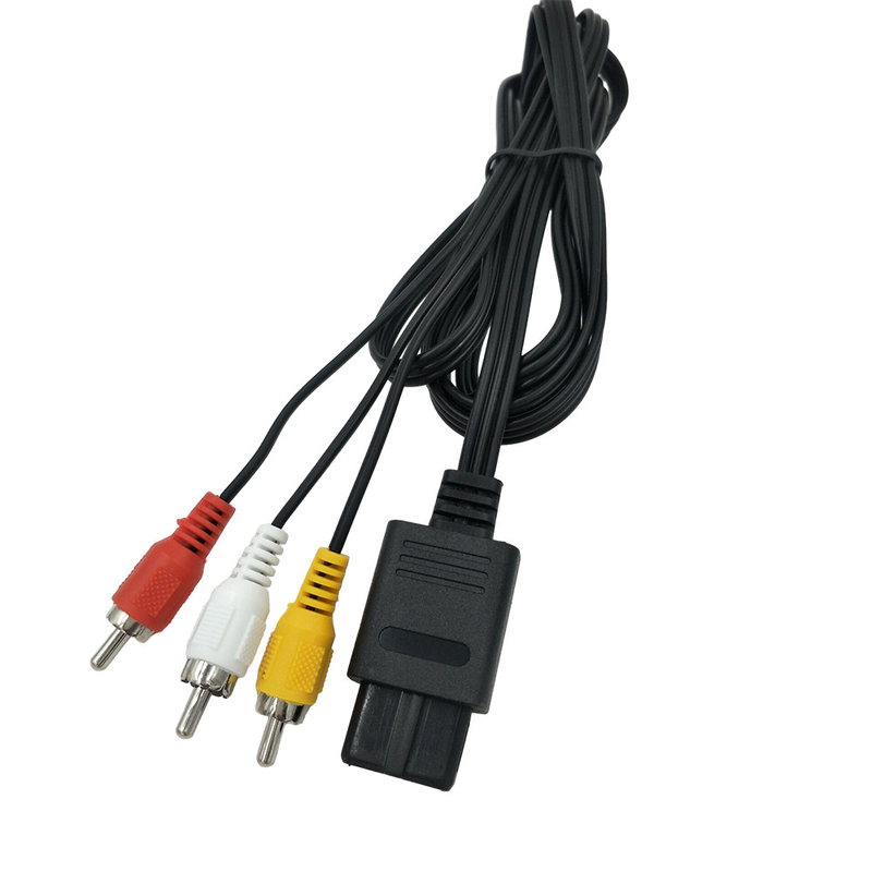 6ft Gamecube অডিও ভিডিও কেবল, Nintendo 64 N64 এর জন্য AV কম্পোজিট কর্ড